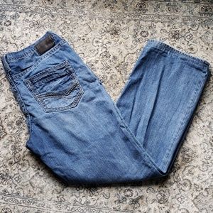 BKE Men's Light Wash Jeans "Seth" 38L